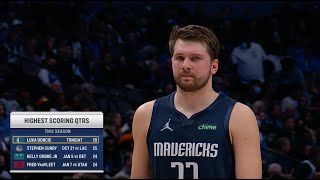 Luka Doncic 28 PTS Most Points In Quarter This Season vs Clippers 🤯 [upl. by Eberhart]