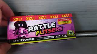 Rattle Flitsers  Cat1 Vuurwerk Disco Flitsers met crackling op het einde [upl. by Ycnan838]