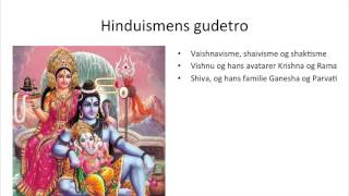 Vedisk religion og hinduisme [upl. by Airrej461]