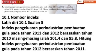 Latih diri 101 Soalan 5  101 Nombor Indeks  Bab 10 Nombor Indeks  Add Maths Tingkatan 4 [upl. by Duggan]