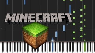 Minecraft  Calm 1 Piano Tutorial ♫ [upl. by Anelram]