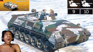 Begleitpanzer 57 King of IFV  War Thunder Mobile [upl. by Balling]