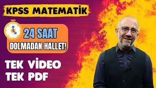 Kpss ve Dgs Matematik  Tek Video  Tek Pdf  Öğrenme Garantili  Derleme 2022kpss 2022dgs [upl. by Atinnek49]