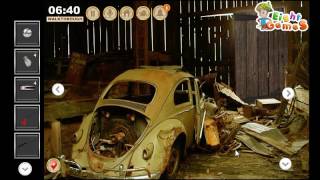 Vehicle Graveyard Escape WalkThrough EightGames [upl. by Anav]