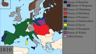 The History of European Monarchs Part 2 1500  2016 [upl. by Ymmac]