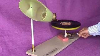 homemade Gramophone [upl. by Latonia453]