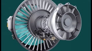 RollsRoyce UltraFan technology 3 shaft geared turbofan variable pitch fan jet engine [upl. by Bernette]