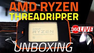 New AMD Ryzen Threadripper CPUs Unboxing [upl. by Htessil]