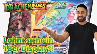 Lohnt sich ein 18er Drachenwandel Display Pokemon TCG OPENING Deutsch [upl. by Nnaeed]