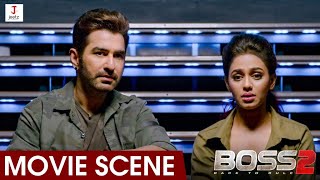 Boss 2  Movie Scene  Jeet Shubhashree Nusraat Faria  Baba Yadav [upl. by Trawets]