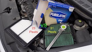 Purolator One is this the Best NonOEM Engine Air Filter you can buy Honda Civic [upl. by Edyaj266]