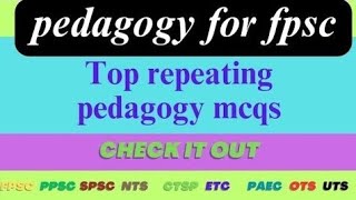 Important Pedagogy mcqs  Curriculum Development mcqs  Teaching skills mcqs [upl. by Amsa]