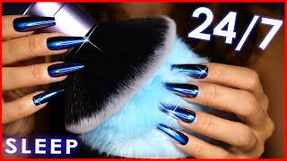 ASMR 247 😴 24 Hours NONSTOP Deep Head Massage amp Brushing for SLEEP No Talking Live ASMR [upl. by Anotyal]