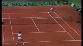 Davis Cup final 1984 McEnroe Sundström [upl. by Rebeca729]