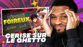 Je RÉAGIS au RÉSUMÉ FOIREUX  Jujutsu Kaisen 0 de CrazyBomb World [upl. by Delphine]