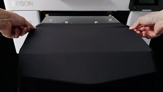 How to Load a Garment on the SureColor F2270 I 3 Easy Steps [upl. by Norda]