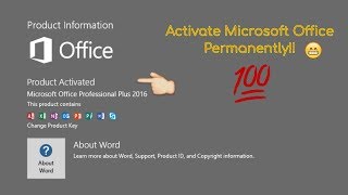 Test Tutorial How to activate Microsoft Office permanently [upl. by Melvin535]