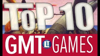 Our TOP 10 GMT Games  Board Game TOP 10 LIST [upl. by Jelsma]