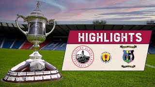 HIGHLIGHTS  Stirling Albion 40 Tranent Juniors  Scottish Cup 2122 Third Round [upl. by Joann]