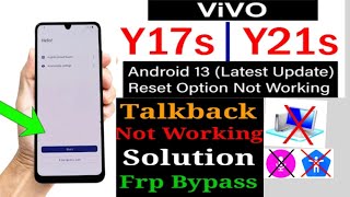 Vivo y17s Frp bypass Android 13  Vivo Y17s FRP Unlock  Vivo Y17s Google Account Bypass [upl. by Nomolos661]