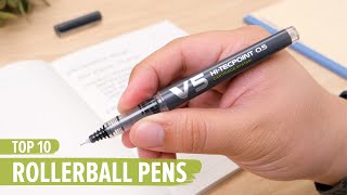 Top 10 Rollerball Pens [upl. by Mensch]