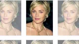 Sharon Stone Hairstyle Ideas [upl. by Ogilvie]