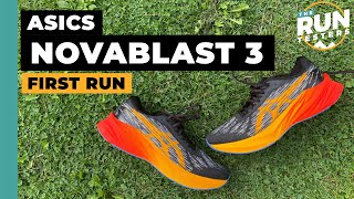 Asics Novablast 3 First Run Review Two runners test one of the most exciting shoes of 2022 [upl. by Ellenor]