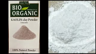 BIO ORGANIC KAOLIN CLAY POWDER REVIEW IN TAMIL [upl. by Sherurd583]