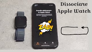 Dissociare Apple Watch da iPhone [upl. by Sihtnyc]