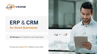 Biziverse ERP Demo  Easy amp Powerful ERP  CRM software for MSMEs English [upl. by Ennovyahs]