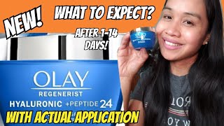 🔴New Olay Regenerist Hyaluronic Peptide 24 Anti aging [upl. by Aiahc814]