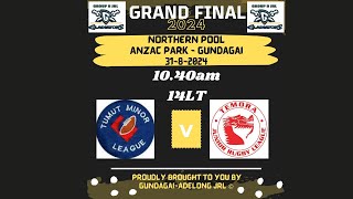 U14LT Group 9 JRL Northern Pool Grand Final 2024  Tumut Minor League v Temora Dragons [upl. by Enileqcaj469]