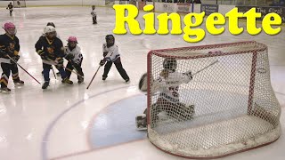 Etobicoke Stingers vs Tillsonburg Twisters Niagara Falls RINGETTE Tournament ringette sports fun [upl. by Goulder]