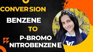 Convert Benzene to pbromonitrobenzene Conversions Organic chemistry Class12 Chemistry Ncert [upl. by Senskell]