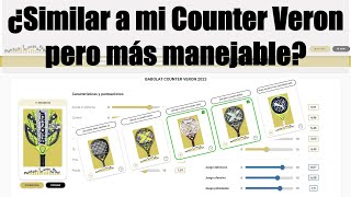 ¿Similar a mi Babolat Counter Veron pero más manejable padel [upl. by Aros]