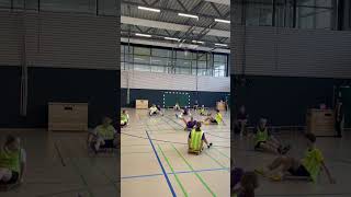 sports fun games Schule Minispiele Rollbrettball [upl. by Eniahs]