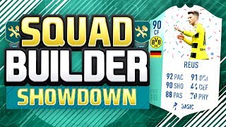 FIFA 18 SQUAD BUILDER SHOWDOWN  FUT BIRTHDAY MARCO REUS  FIFA 18 Ultimate Team [upl. by Alleacim]