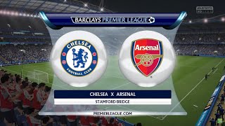 CHELSEA X ARSENAL  FIFA 16 [upl. by Garik160]