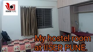 My hostel room IISER PUNE college  IISER PUNE vlog  hostel room vlog  college hostel room vlog [upl. by Fran]