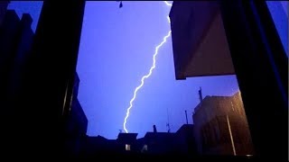 Temporale Violentissimo Castellana Grotte BA 140618  Extremely loud thunderstorm south Italy [upl. by Annamarie720]