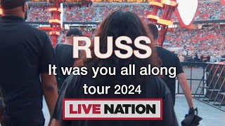 Russ It Was You All Along Europe Tour  Live Nation UK [upl. by Baal]