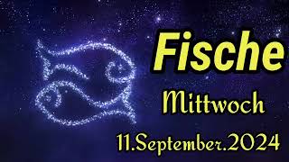 horoskop Fische Mittwoch 11 September 2024 [upl. by Jemmy]