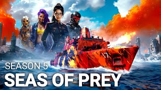 Modern Warships New Event Leaks  SEAS OF PREY Season 5   Upcoming September Event [upl. by Charley309]