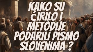 Kako su Ćirilo i Metodije podarili Slovenima Pismo [upl. by Clementia557]