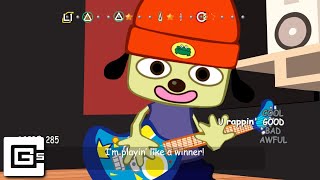 parappa plays funky music with cg5 [upl. by Akcimehs]