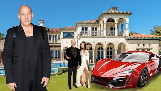 Vin Diesel Lifestyle 2024 Wife Income House Cars Family Biography Movies Daughter ampNet Worth [upl. by Gaut]