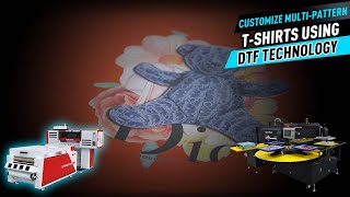 Quickly Customize Multipattern Tshirts Using DTF Technology [upl. by Elttil25]