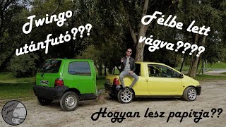 Twingo utánfutó Hogyan csináld magad a papírozást legálisan A kezdetek Bukta lesz 🚗🔥 [upl. by Sabu830]