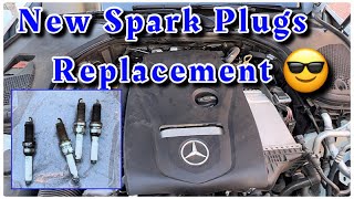 How to Replace Spark Plugs MercedesBenz E300 2017  2019 [upl. by Eneroc]