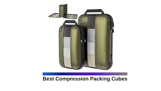 Best Compression Packing Cubes DoubleSided Waterproof and Ultralight [upl. by Asim]